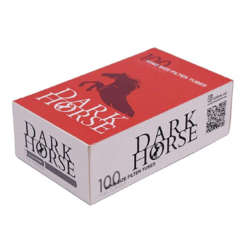 1200pcs Dark Horse Cigarette Tobacco Tubes King Size Brand New (12 x Pk100)