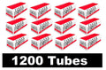 1200pcs Dark Horse Cigarette Tobacco Tubes King Size Brand New (12 x Pk100)